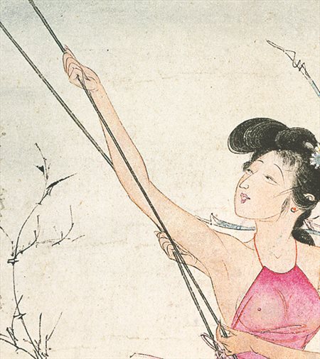 杞县-胡也佛的仕女画和最知名的金瓶梅秘戏图
